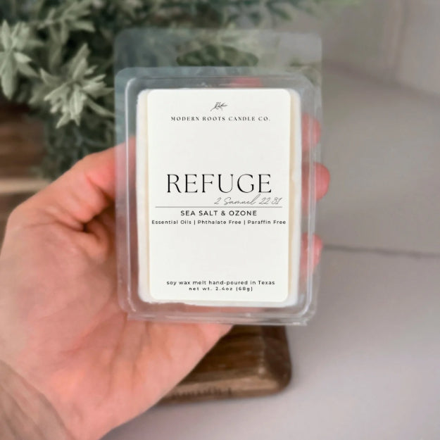 Refuge | Sea Salt & Ozone | 2.4oz Wax Melt