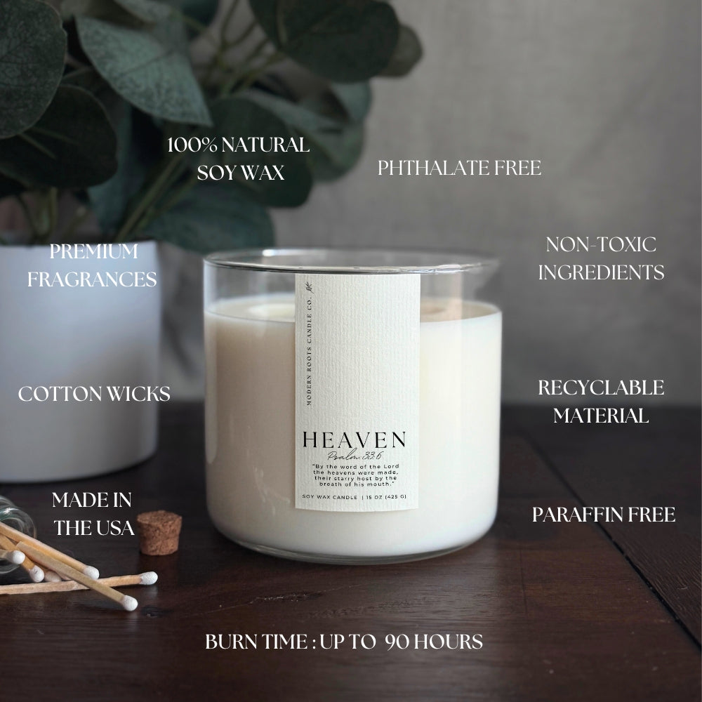 Heaven | Pink Sugar & Creamy Vanilla | 15oz