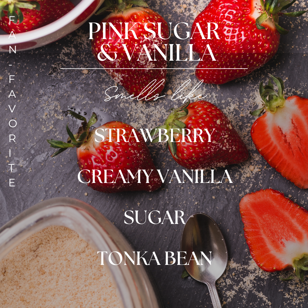 Pink Sugar & Warm Vanilla | 6ml Car Diffuser