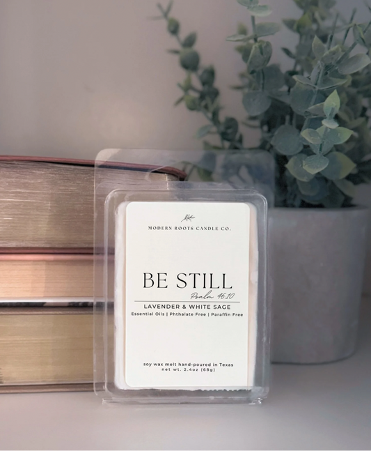 Be Still | Lavender & White Sage | 2.4oz Wax Melt