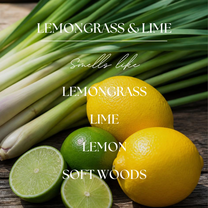 Lemongrass & Lime | 6ml Car Diffuser