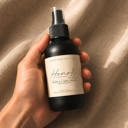 Honor | Obsidian Noir | 4oz Room & Linen Spray