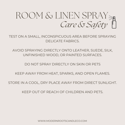 Exalt | Caribbean Teakwood | 4oz Room & Linen Spray
