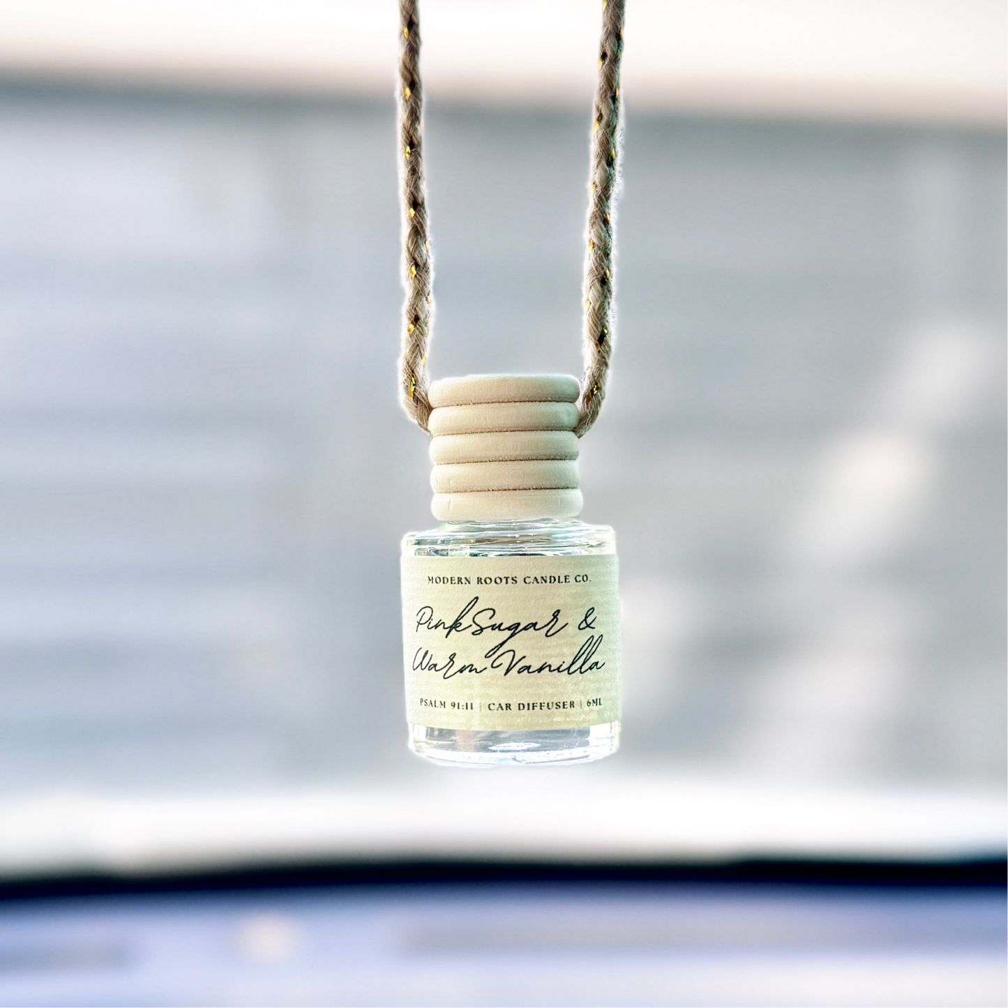 Pink Sugar & Warm Vanilla | 6ml Car Diffuser