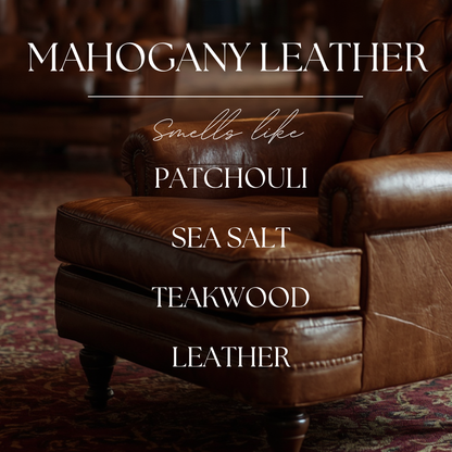 Mahogany Leather | 6ml Car Diffuser