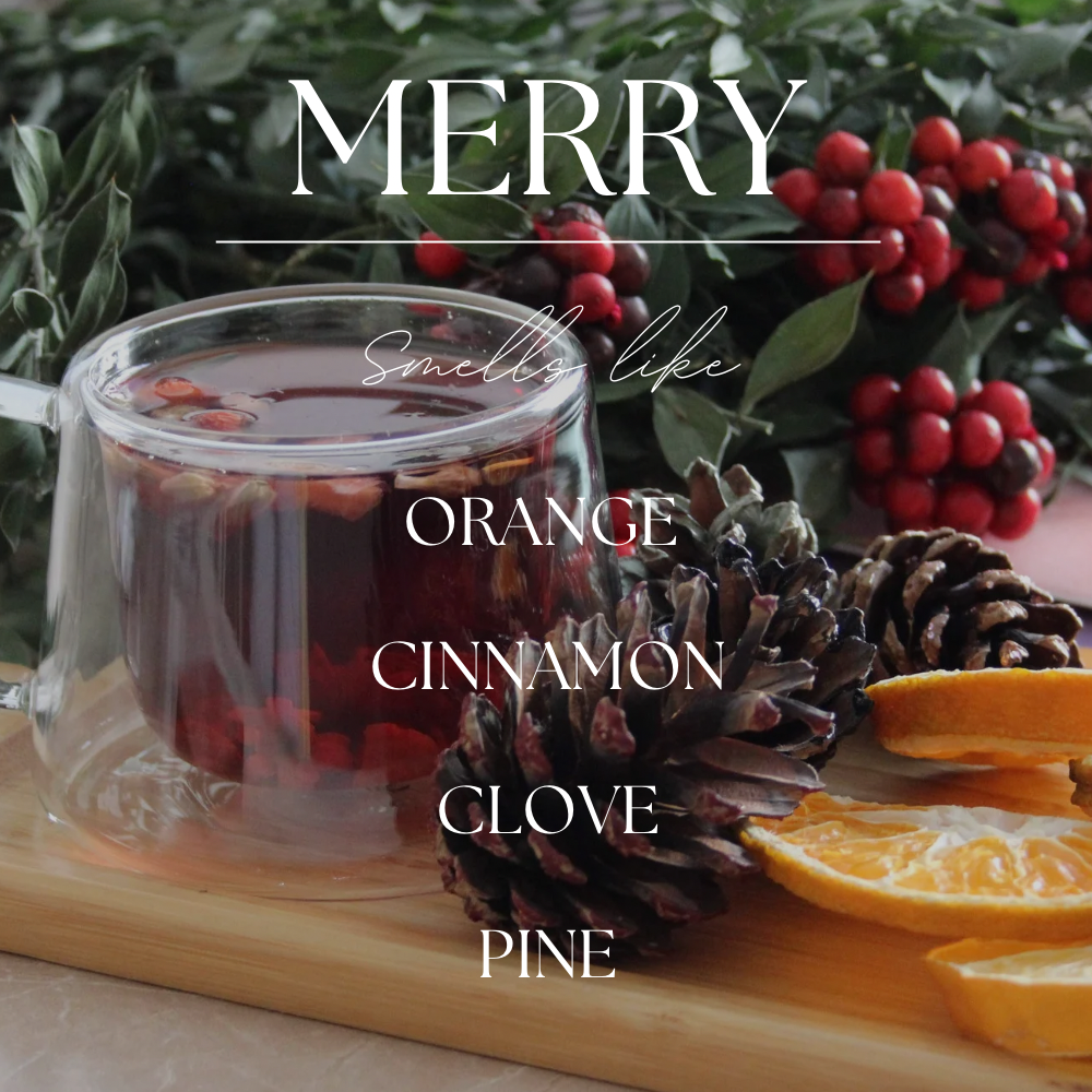 Merry | Orange, Cranberry, Cinnamon | 2.4oz