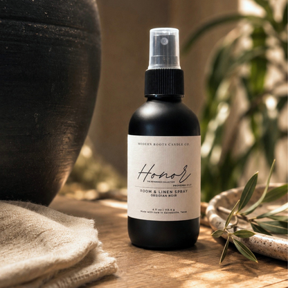 Honor | Obsidian Noir | 4oz Room & Linen Spray