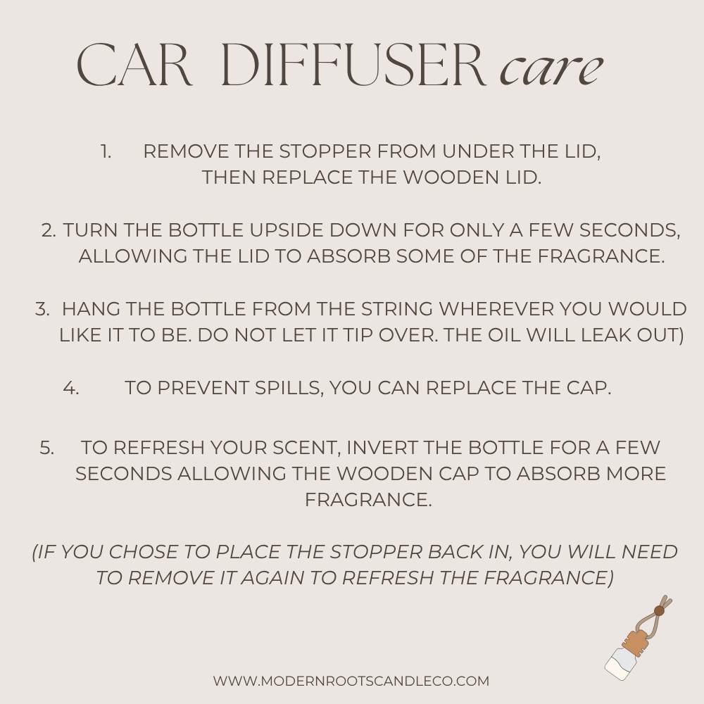 Caribbean Teakwood | 6ml Car Diffuser