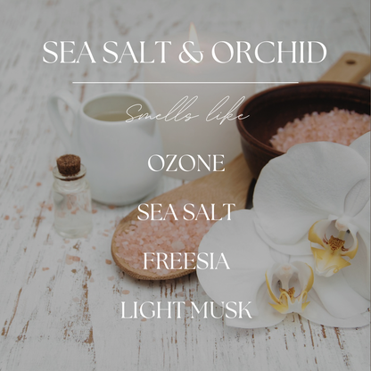 Sea Salt & Orchid | 6ml Car Diffuser