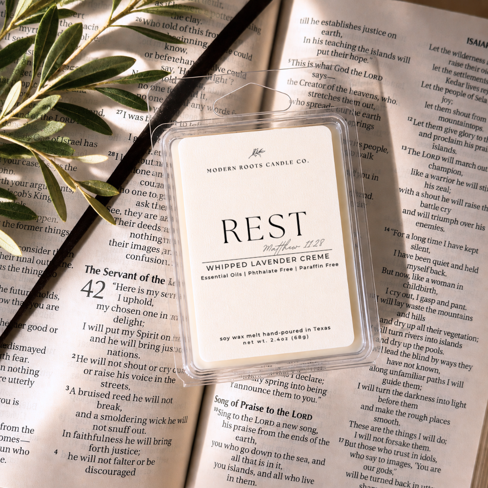 Rest | Whipped Lavender Creme | 2.4oz Wax Melt