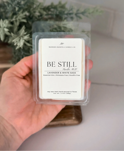 Be Still | Lavender & White Sage | 2.4oz Wax Melt