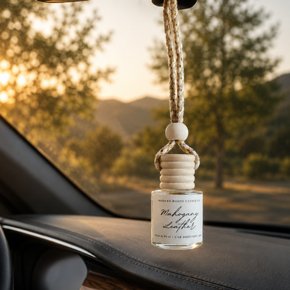 Mahogany Leather | 6ml Car Diffuser