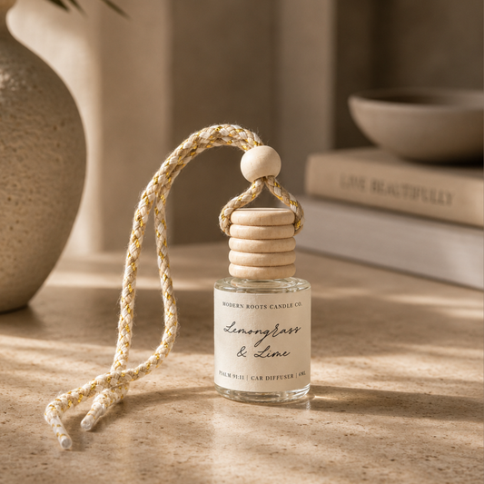 Lemongrass & Lime | 8ml Car Diffuser