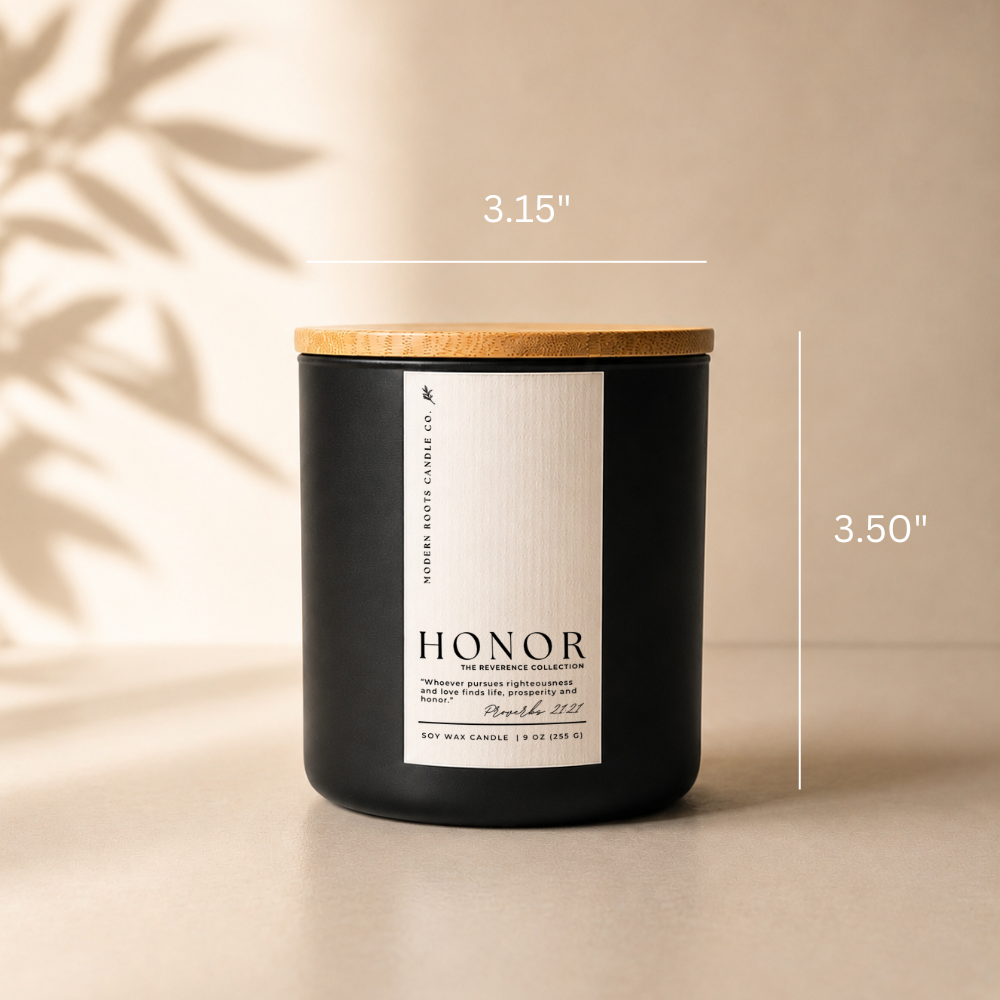 Honor | Obsidian Noir | The Reverence Collection | 9oz