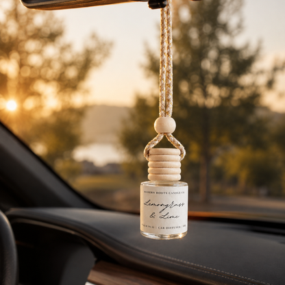 Lemongrass & Lime | 6ml Car Diffuser