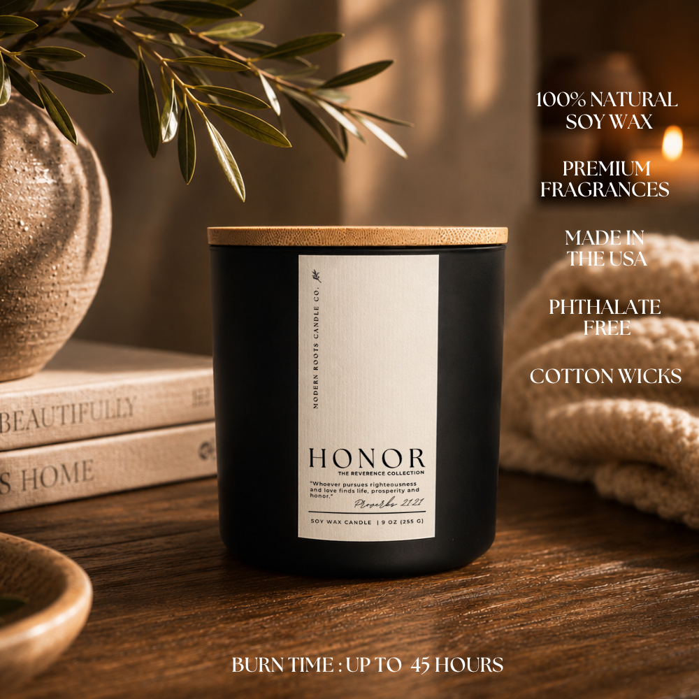 Honor | Obsidian Noir | The Reverence Collection | 9oz