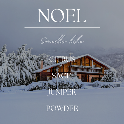 Noel | Juniper, Camphor, Sage | 15oz 3-Wick