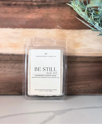 Be Still | Lavender & White Sage | 2.4oz Wax Melt