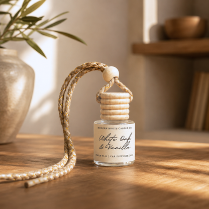 White Oak & Vanilla | 6ml Car Diffuser