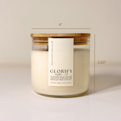 Glorify | Orchid Blooms & Sea Salt | 15oz