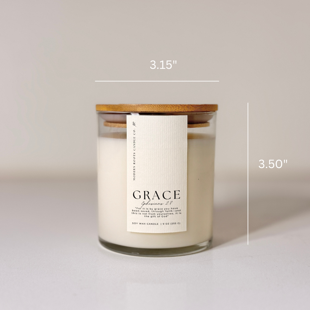 Grace | White Peach Blossom | 9oz