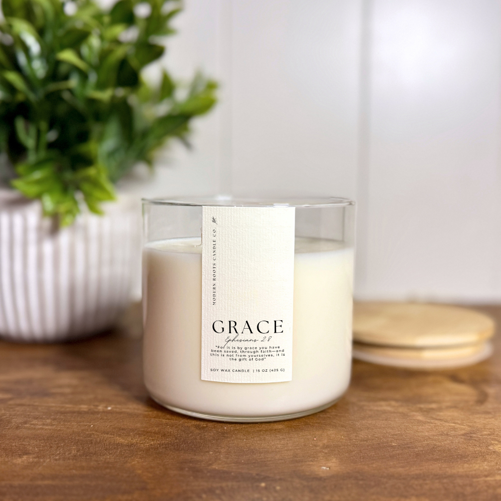 Grace | White Peach Blossom | 15oz