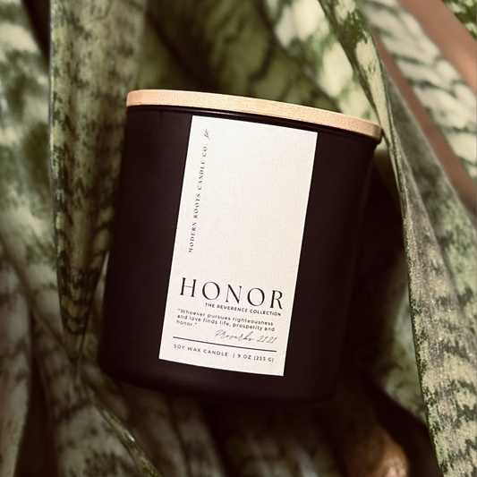 Honor | Obsidian Noir | The Reverence Collection | 9oz | Pre-Order