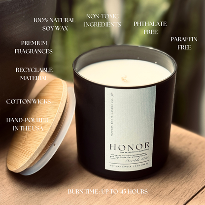 Honor | Obsidian Noir | The Reverence Collection | 9oz