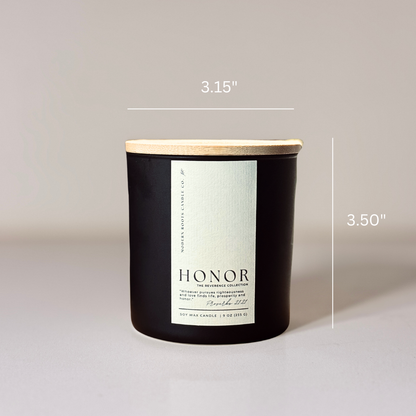 Honor | Obsidian Noir | The Reverence Collection | 9oz