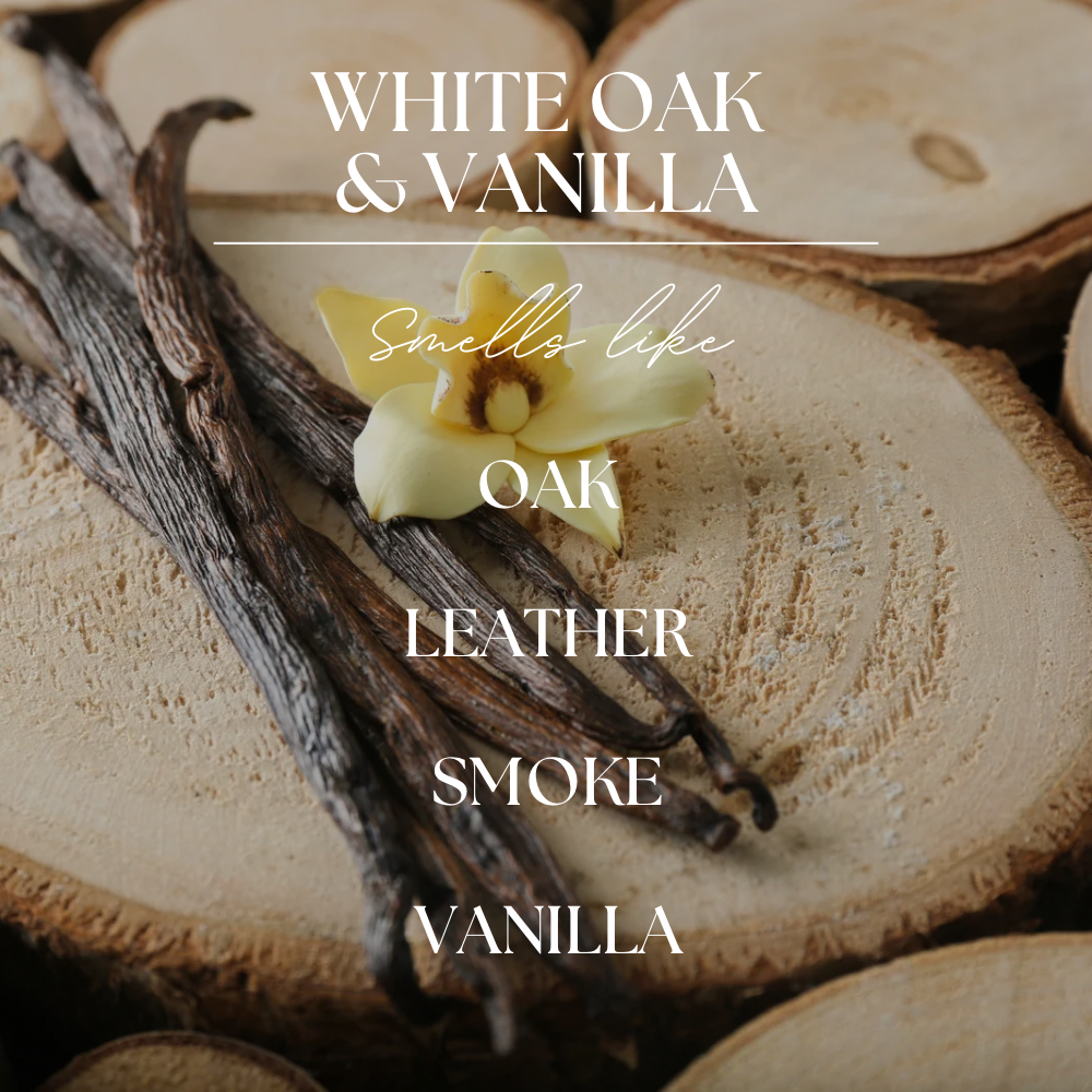 White Oak & Vanilla | 6ml Car Diffuser