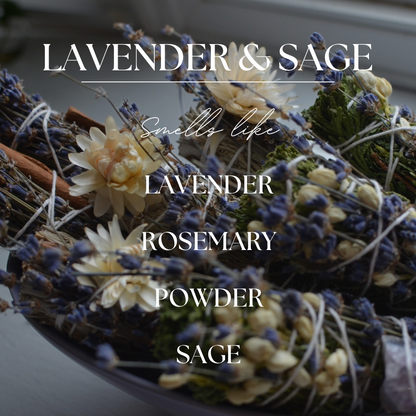 Lavender & Sage | 6ml Car Diffuser