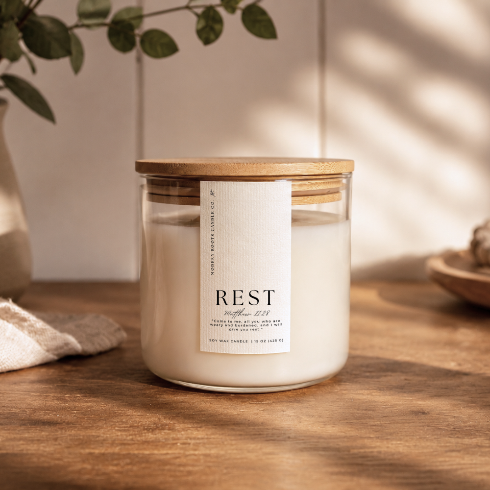 Rest | Whipped Lavender Crème | 15oz 3-Wick