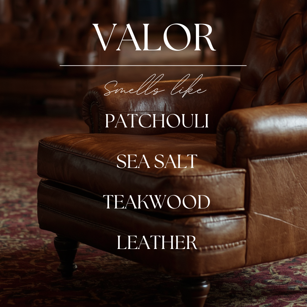 Valor | Mohagony Leather | The Reverence Collection | 9oz