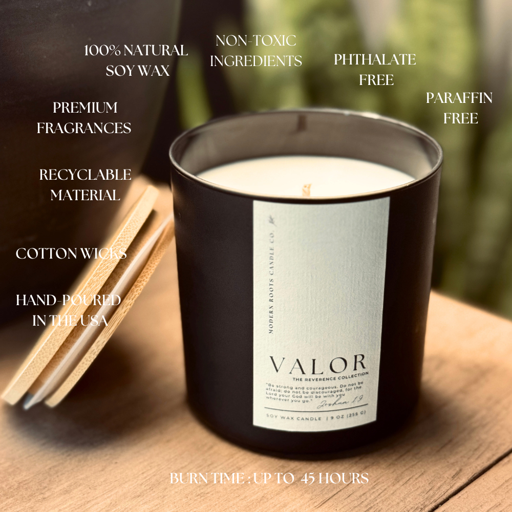 Valor | Mohagony Leather | The Reverence Collection | 9oz